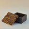 Caja de piedra de mármol con tapa de bronce, década de 2000, Imagen 4