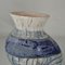 Grands Vases Sculpturaux Bleus par Schalling, Pays-Bas, 1950s, Set de 2 14