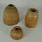 Mobach Studio Pottery Vases in Beehive Shape, 1970s, Set of 3 7