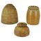 Mobach Studio Pottery Vases in Beehive Shape, 1970s, Set of 3, Image 1