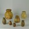 Bulbous Studio Ceramic Vases in Earth Tones by Piet Knepper, 1970s, Set of 7 4