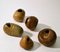 Studio Ceramic Pebble Vases in Earth Tones by Jaan Mobach, 1967, Set of 13 4