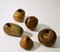 Studio Ceramic Pebble Vases in Earth Tones by Jaan Mobach, 1967, Set of 13, Image 4