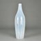 Hand Blown Vases in Blue and White by Leerdam, 1960s, Set of 2 3