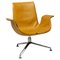 Cognac Leather Swivel FK Bird Armchair by Jørgen Kastholm & Preben Fabricius, Image 1