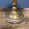 Brass Table Lamp with Opaline Glass Shade 5