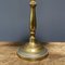 Brass Table Lamp with Opaline Glass Shade 6