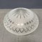 Large Ceiling Lamp with Frosted Glass Cut Shade, 1970s, Image 10