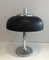 Lamp in Chrome and Black Lacquered Metal, 1950s 5