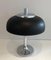 Lamp in Chrome and Black Lacquered Metal, 1950s 6