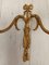 Antique French Louis XV Style Brass Gilt Rams Head Wall Sconce Candleholders, Set of 2 5