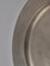 Pewter Charger Plates from Svenskt Tenn, Sweden, 1950s, Set of 6 9