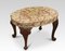 George II Style Tapestry Upholstered Stool, Image 1