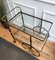 Midcentury Brass and Glass Two-Tier Bar Cart by Milo Baughman, Italy, 1970s 7