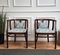 20th Century Italian Carved Wood Armchairs, 1940s, Set of 2 7