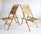 Chaises Pliables en Bambou et Rotin, Italie, 1970s, Set de 2 4