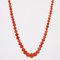 20th Century Natural Coral & Pearl 18 Karat Yellow Gold Necklace 4