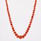 20th Century Natural Coral & Pearl 18 Karat Yellow Gold Necklace 5