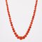 Halskette aus 18 Karat Gelbgold mit natürlichen Korallen & Perlen, 20. Jh. 5