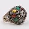Vintage 10k Yellow Gold Ring with Multi Colored Stones 3