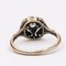 Vintage Two-Tone Gold Solitaire Ring with 0.15ct Diamond, 40s, 1940s 5