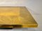 Etched Brass Coffee Table by Christian Krekels, 1970s 7