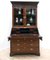 Antique George III Mahogany Secretaire with Top Cabinet, Image 2