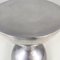 Italian Modern Space Age Round Metal Stool or Coffee Table, 1970s 6
