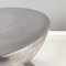 Italian Modern Space Age Round Metal Stool or Coffee Table, 1970s 5
