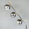 Verstellbare italienische Space Age Stehlampe aus verchromtem Stahl von Reggiani, 1960er 5
