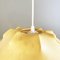 Mid-Century Italian Modern Cocoon Ceiling Light in White Metal, 1960s, Image 4