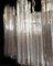 Lámpara de araña de cristal de Murano con 36 tubos de vidrio ahumado, 1999, Imagen 17