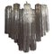 Murano Glass Tube Chandelier with 36 Smoked Glass Tube, 1999 1