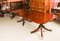 Antique Regency Triple Pillar Dining Table & Chairs, 19th Century, Set of 13 3