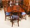 Antique Regency Triple Pillar Dining Table & Chairs, 19th Century, Set of 13 2
