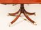 Antique Regency Triple Pillar Dining Table & Chairs, 19th Century, Set of 13 7