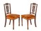 Sheraton Side Chairs in Mahogany, 1890s, Set of 2 1