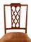 Sheraton Side Chairs in Mahogany, 1890s, Set of 2 3