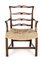 Chippendale Ladderback Chairs in Mahogany, 1930s, Set of 6, Image 2