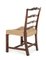 Chippendale Ladderback Stühle aus Mahagoni, 1930er, 6er Set 12