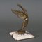 Mascotte La Gloire en Bronze avec Socle en Marbre par H. Molins, 1930s 10