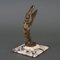 La Gloire Mascot in Bronze with Marble Base by H. Molins, 1930s 2