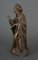 Jungfrauenskulptur aus Bronze, 19. Jh. 5