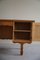 Mid-Century Danish Freestanding Desk in Oak, 1950s 16