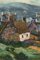French School Artist, Port Audierne, Oil on Panel, Mid-20th Century, Framed 4