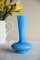 Vintage Blue Glass Vase, Image 3