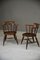 Elm and Beech Bobbin Chairs, Set of 2 1