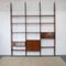 Italian Wooden Wall Unit with Modules and Drawers, 1960s 5