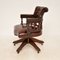 Chaise de Bureau Capitaine Pivotante Antique, 1960 3