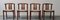 Dining Chairs attributed to Peter Hvidt, Set of 4 1